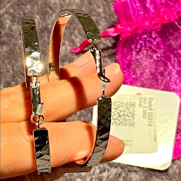 Nadene West Hoop Earrings - Picture 2 of 3